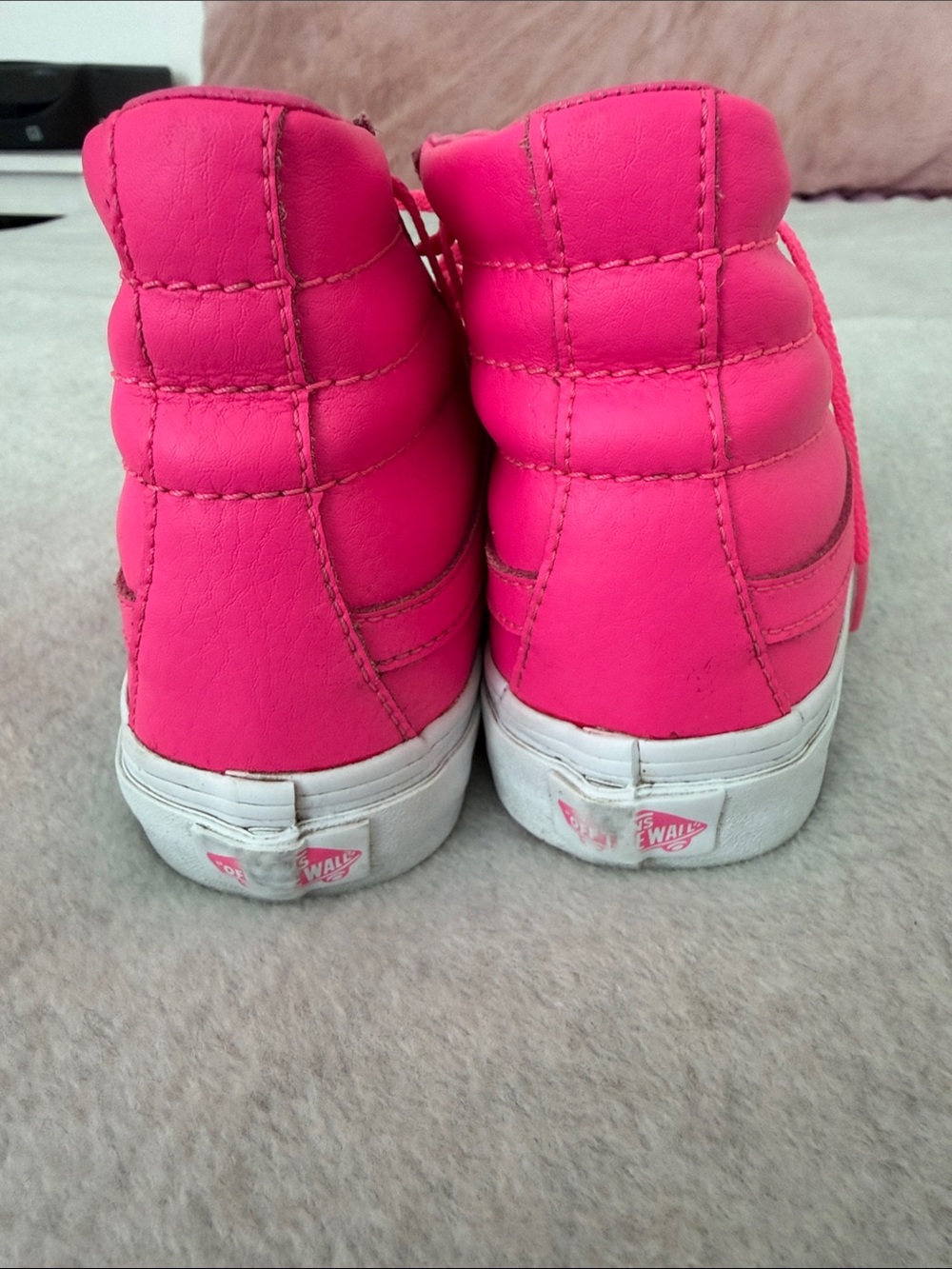 Vans Hot Pink High-Tops - Picture 3 of 6